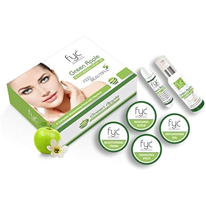 FYC PROFESSIONAL YAVI COSMETICS GREEN APPLE FACIAL KIT - Image 1